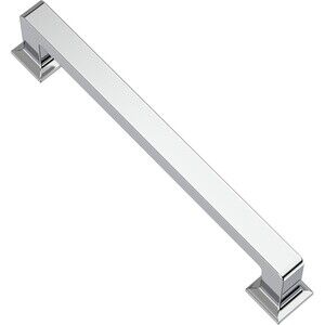 Alzassbg 10 Pack Polished Chrome Cabinet Pulls,5 Inch(128mm) CenterHole,AL3071CP